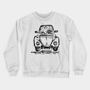 Cartoon On Crewneck Sweatshirt